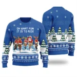 Santa Reindeer Cycling Womens Ugly Christmas S