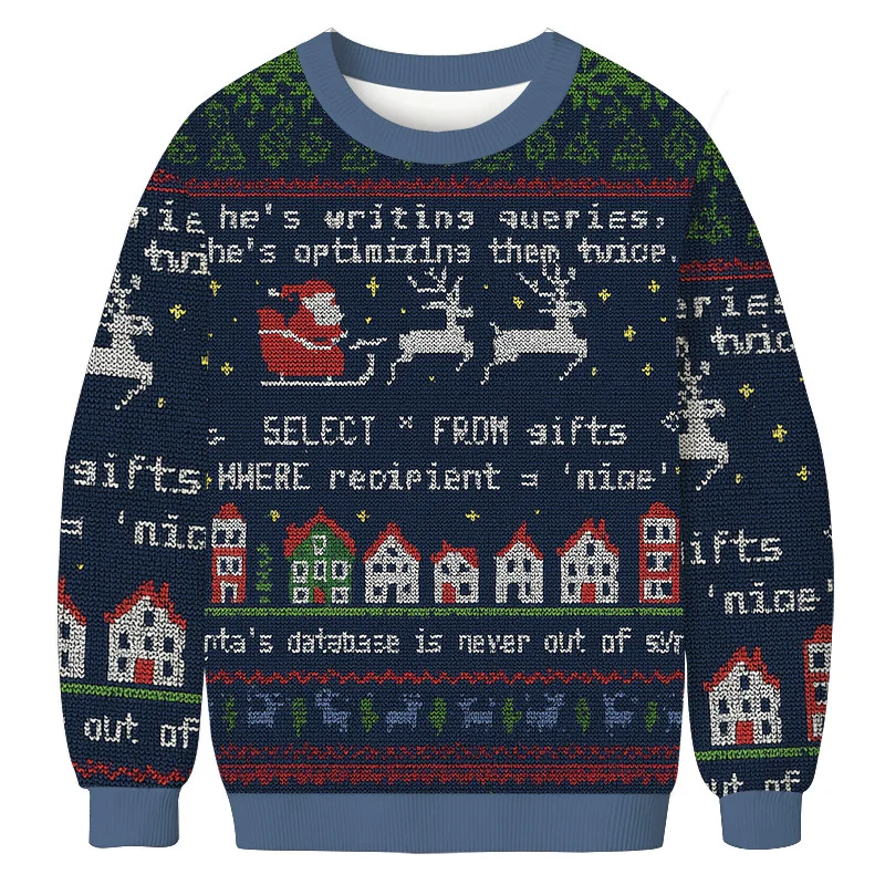 santa s database never out of sync christmas ugly sweater christmas.webp santa s database never out of sync christmas ugly sweater christmas.webp