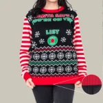 Santa Says Interactive Ugly Christmas Sweater