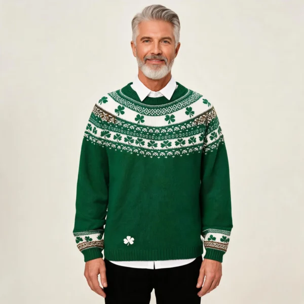 Shamrock Day Sweater St Patrick’s Day 2026 Clo