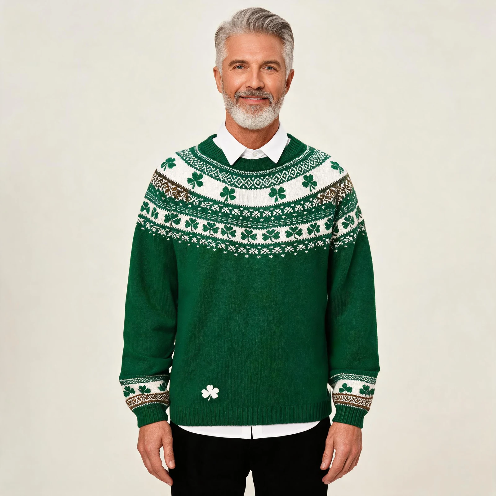 Shamrock Day Sweater St Patrick’s Day 2026 Clo Shamrock Day Sweater St Patrick’s Day 2026 Clo