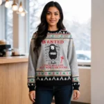 Sheep Wanted 100 Ugly Christmas Sweater Animal Themed Winter Apparel