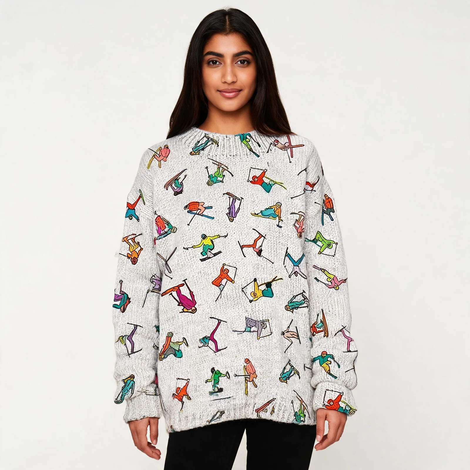 Ski Sweater Ski Enthusiast Apparel Winter Spor Ski Sweater Ski Enthusiast Apparel Winter Spor