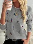 Ski Sweater Ski Trip Outfit Mountain Vacatio