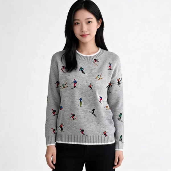 Ski Sweater Ski Trip Outfit Mountain Vacatio