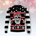 Skull Creepmas Ugly Christmas Sweater Dark Hum