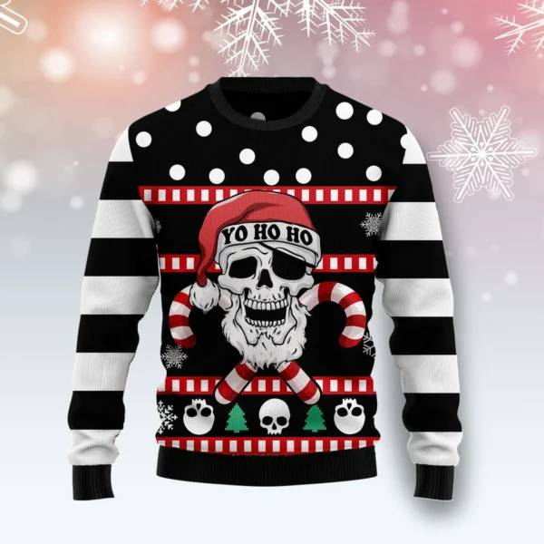 skull creepmas ugly christmas sweater dark humour christmas jumpers.webp
