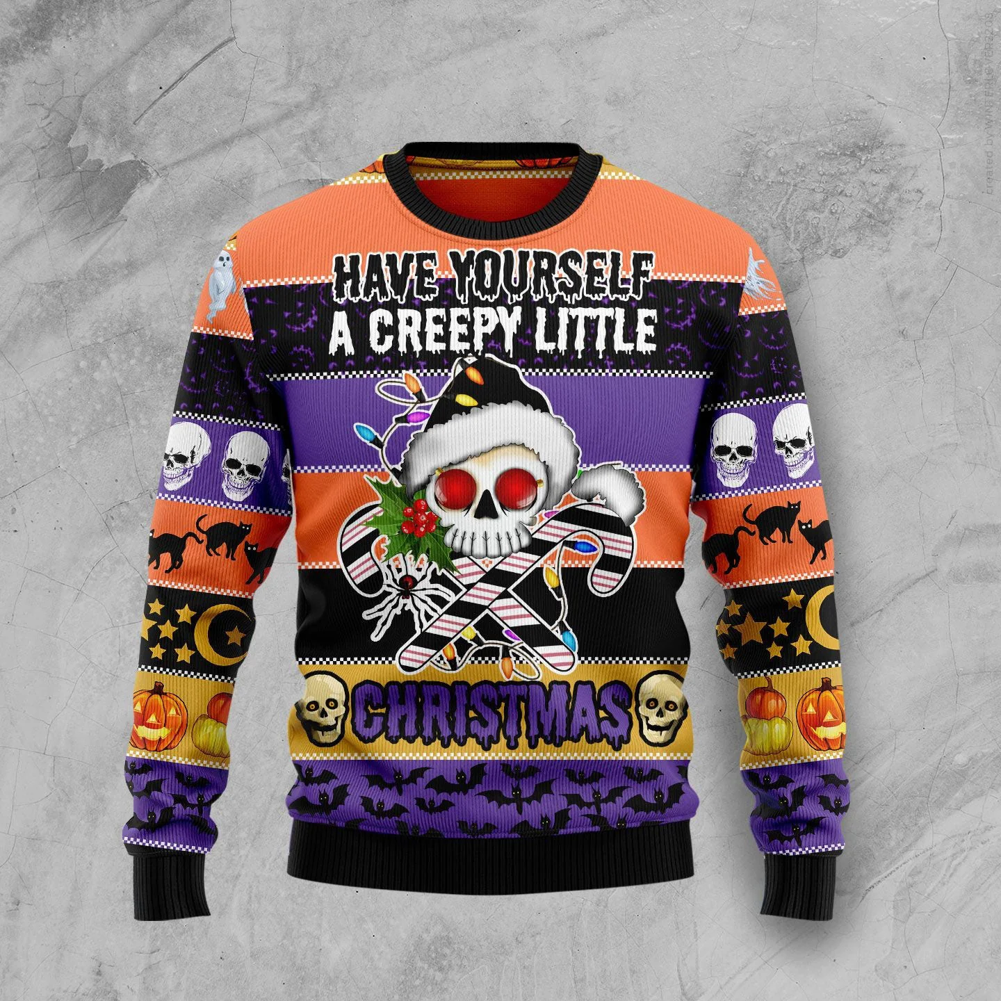 skull creepy ugly christmas sweater christmas clothing xmas gift.webp skull creepy ugly christmas sweater christmas clothing xmas gift.webp