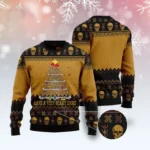 Skull Xmas Tree Ugly Christmas Sweater Have A