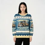 Snowmans Bootlegging Service Ugly Sweater Xmas