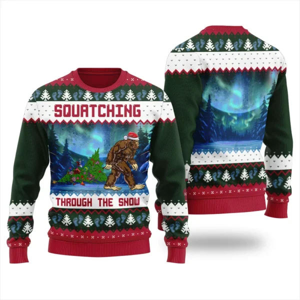 squatching through the snow bigfoot christmas that makes a perfect.webp