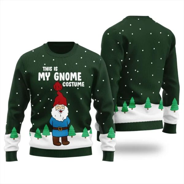 this is my gnome costume ugly christmas sweater festive sweatshirt.webp
