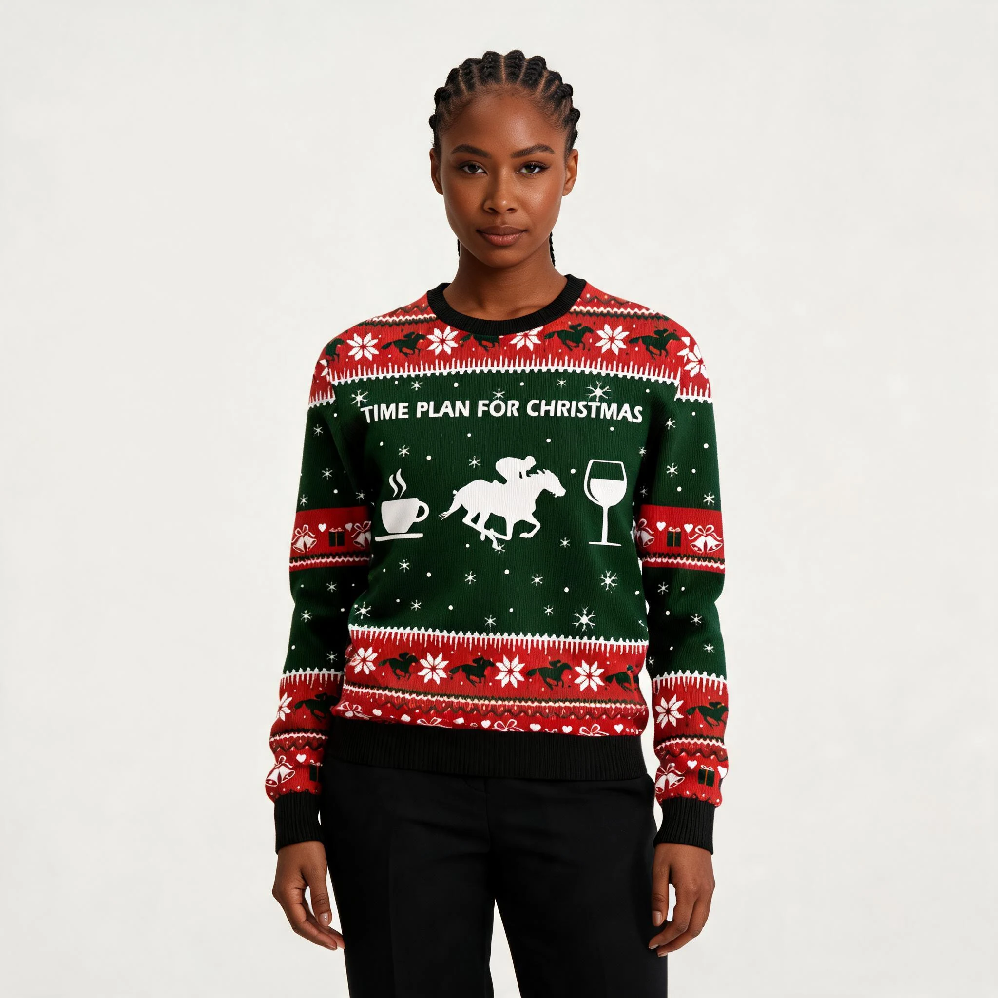 Time Plan For Christmas Horse Racing Ugly Chri Time Plan For Christmas Horse Racing Ugly Chri
