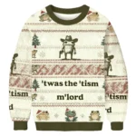 Twas The Tism Mlord Christmas Ugly Sweater Chr