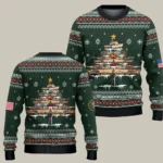U.S. Army 250th Anniversary Christmas Ugly Swe
