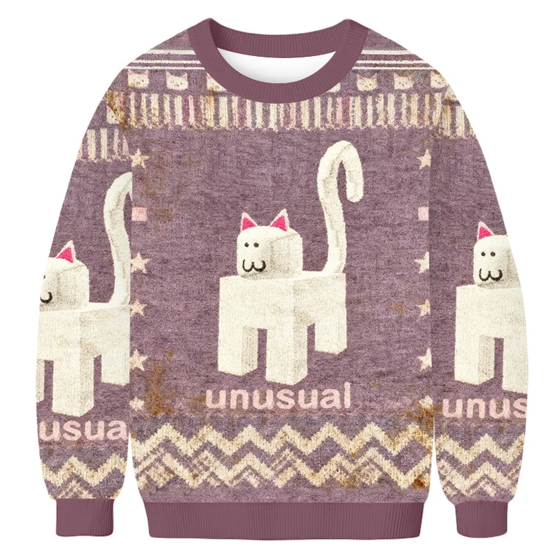 unusual robot cat ugly sweater animal themed winter apparel xmas gift.webp unusual robot cat ugly sweater animal themed winter apparel xmas gift.webp