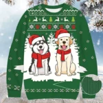 Woof You A Merry Christmas Christmas Ugly Swea