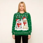 Woof You A Merry Christmas Christmas Ugly Swea