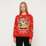 Your Mom Is My Cardio Christmas Ugly Sweater C