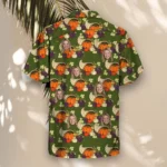 Cornucopia Harvest Thanksgiving Hawaiian Shirt, front view of the print