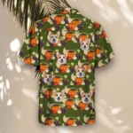 Cornucopia Harvest Thanksgiving Hawaiian Shirt, front view of the print