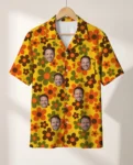 Grandma Wallpaper Ugly Hawaiian Shirt, front view of the print