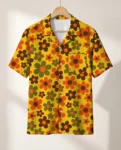 Grandma Wallpaper Ugly Hawaiian Shirt, front view of the print