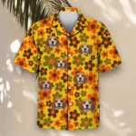 Grandma Wallpaper Ugly Hawaiian Shirt, front view of the print