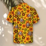 Grandma Wallpaper Ugly Hawaiian Shirt, front view of the print