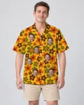 Grandma Wallpaper Ugly Hawaiian Shirt, front view of the print