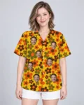 Grandma Wallpaper Ugly Hawaiian Shirt, front view of the print