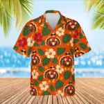 Personalized Thanksgiving Hawaiian Shirt with Face, Pet or Logo – Turkey in Shades design