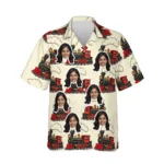 Personalized Train Hawaiian Shirt with Face, Pet or Logo – Steam Locomotive photo 1