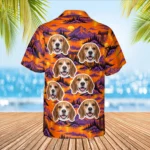 Personalized Train Hawaiian Shirt with Face, Pet or Logo – Trestle Bridge photo 1