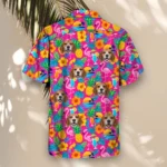 Tacky Tourist Ugly Hawaiian Shirt, front view of the print