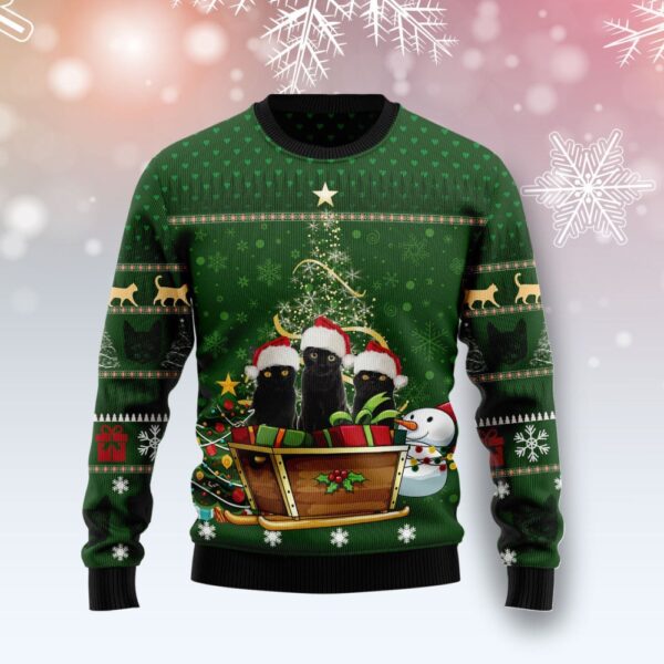 black cat group xmas christmas sweatshirt christmas clothing stuff for cat lovers 7385 6m7ae.jpeg