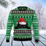 Black Cat Hide Christmas Sweatshirt Holiday Clothing Gift ForNew Cat Owners AI Model Photo