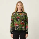 Christmas Goats Nice Christmas Sweaters Merry Xmas Apparel Gift ForGoat Lovers AI Model Photo