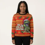 Dinosaur Funny Ugly Christmas Sweater
