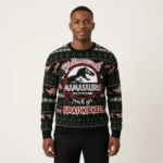 Dinosaur Mamasaurus Ugly Christmas Sweater