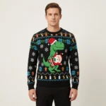 Dinosaur Ugly Christmas Sweater