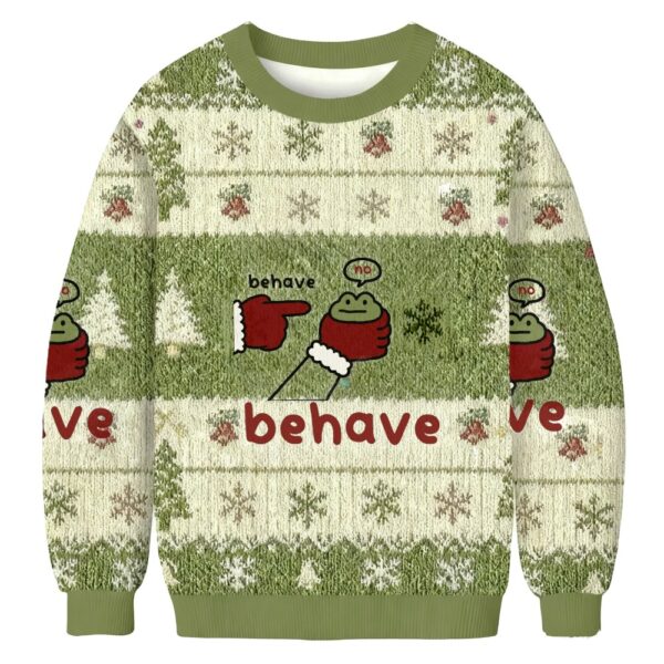 dishonest frog christmas ugly sweater animal themed holiday apparel xmas gift ideas 1298 lcdcb.jpeg