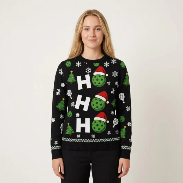 Epic Dinks To Win Pickleball Ugly Christmas Sweater Warm and Comfy Sweater for Winter Days