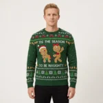Funny Christmas Cookies Christmas Sweater Funny Holiday Sweater for Family Gatherings