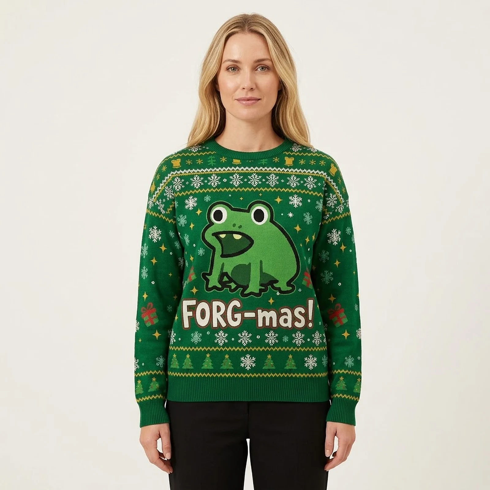 Funny Frog Japan Christmas Ugly Sweatshirt Merry Xmas Clothes Frog Christmas Gifts AI Model Photo Funny Frog Japan Christmas Ugly Sweatshirt Merry Xmas Clothes Frog Christmas Gifts AI Model Photo