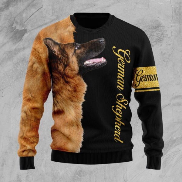 german shepherd half cool ugly christmas sweater cute xmas clothes german shepherd owner gifts 2137 segzl.jpeg