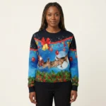 German Shepherd Sleigh Ugly Christmas Sweater Dog Themed Christmas Gift ForDog Owners
