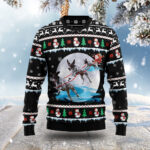 German Shepherd Waiting On Christmas Ugly Xmas Sweaters German Shepherd GiftDog Lovers AI Model Photo
