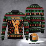 Gingerbread Ugly Christmas Sweater Gingerbread Sweater You Wanna Piece Of Me Clothing