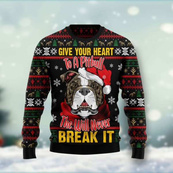 give your heart pitbull ugly christmas sweater funny xmas clothing xmas gift for dog lover 3041 nwg5o.jpeg